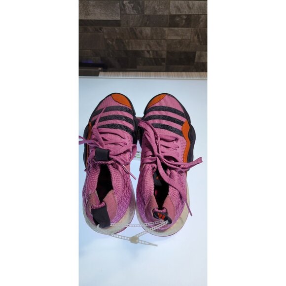 Adidas Trae Young 2 Mens Size 4 Stratosphere Pink Navy Basketball Shoes HO6483 - Picture 2 of 10